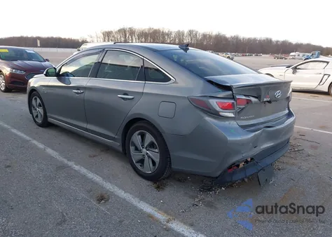 2017 Hyundai Sonata Hybrid Limited from USA, damaged, VIN KMHE34L32HA075939